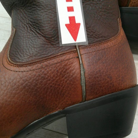 Ariat Leather Western Country Classic Rancher Boots Size 10 EE | Extra Wide - Picture 9 of 11